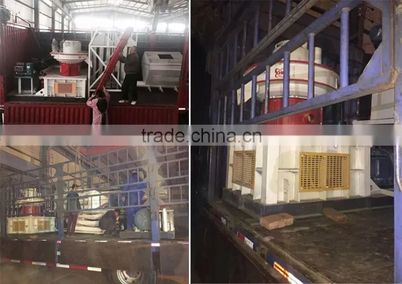 Biomass pallet mill production line