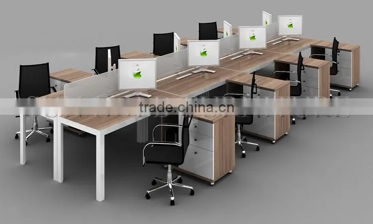 Open But Simple Office WorKstation for Larger Staff (SZ-WSL324)