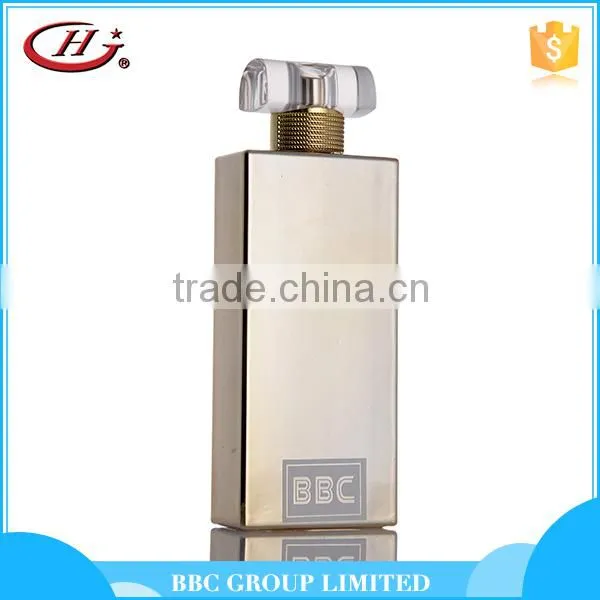 BBC Metallic Series - MF014 Cool men spray golden glass bottles natural wholesale authentic perfume