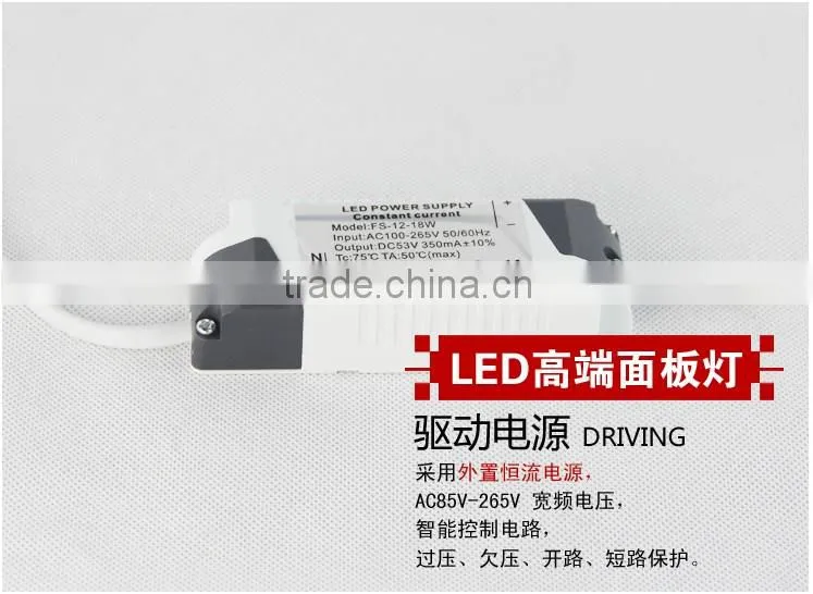 Round Glass LED Panel Light 6w 12w 18w SMD5730 LED Round Kitchen Lamp LED Ceiling Light