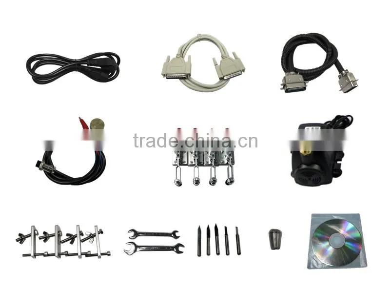 2.2KW spindle CNC 6040 Z-S2200W Engraving Machine Router milling for wood metal stone with Limit Switch