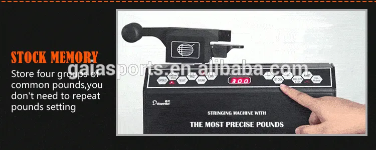 Computer elelctronic badminton racquet stringing machine (head) D8198