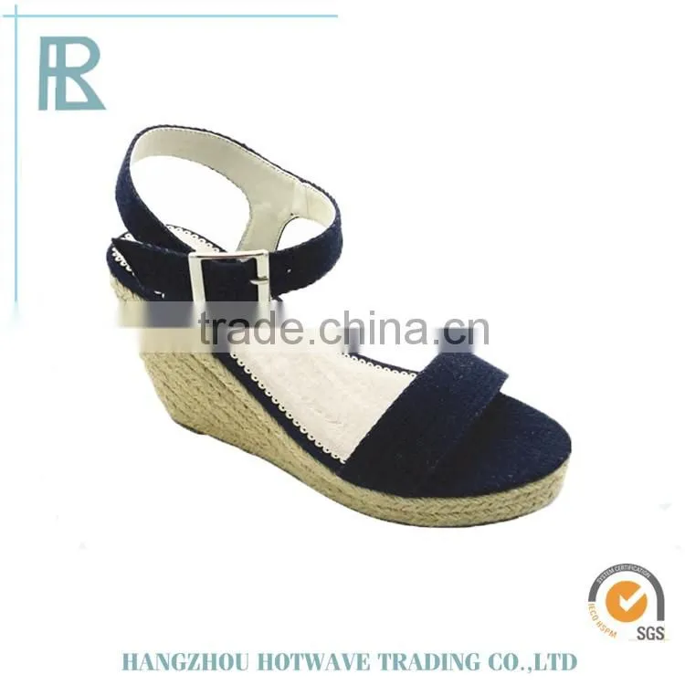2016 New Arrival fashion woman wedge shoes