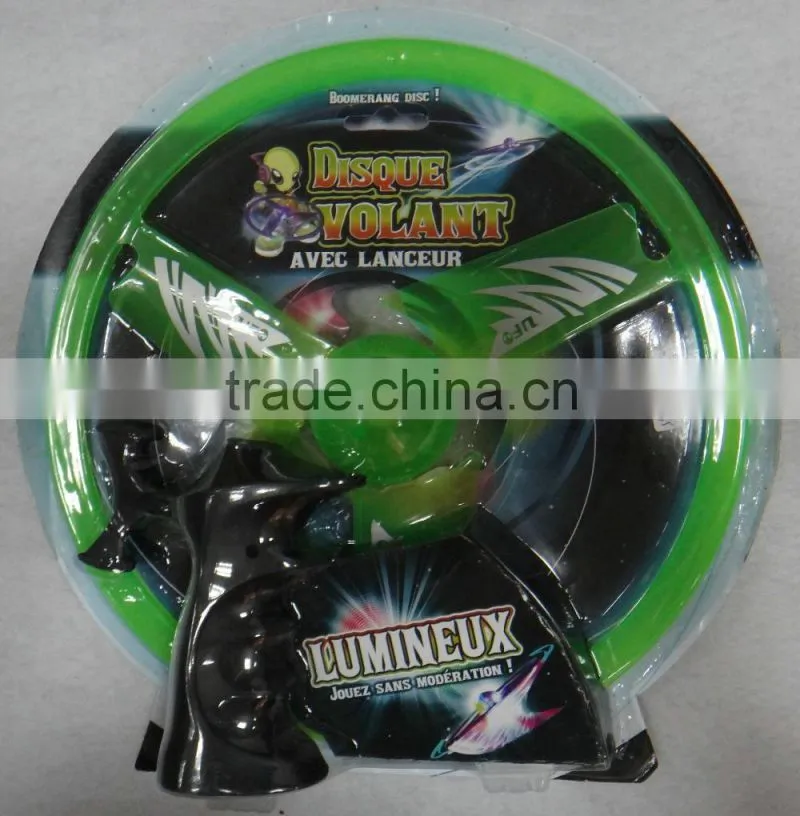 2015 Newest LED Flashing Cyclotron Frisbee for Kids