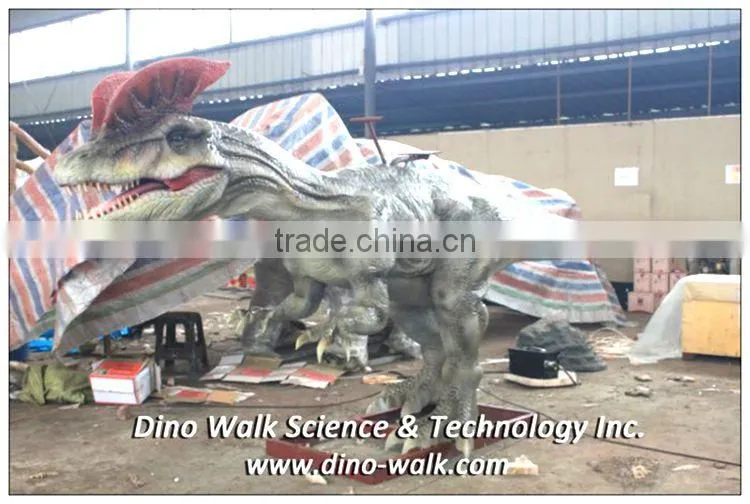 Realistic jurassic park dinosaur rides