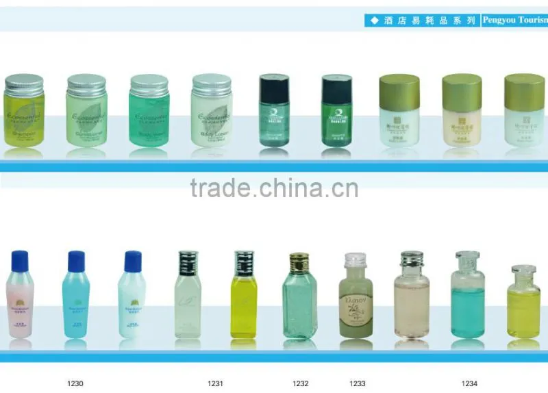 Professional hotel shampoo bottles manufaturer