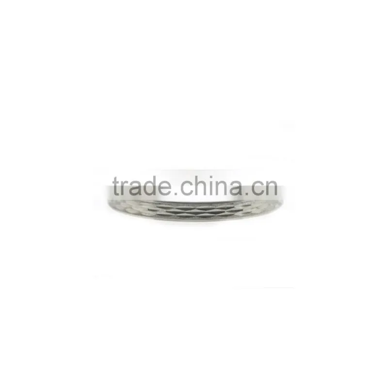 Elegant Round Latest Plain Graven Stainless Steel Bangles