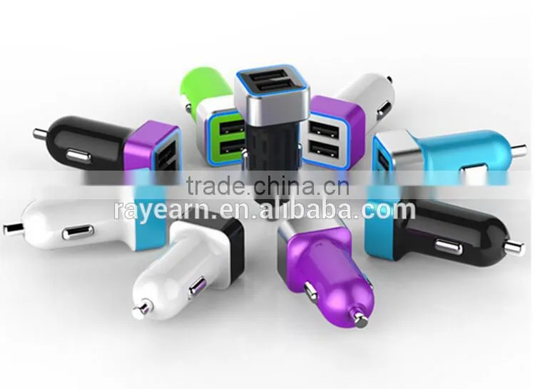 Promotion Gift 2 USB Output Car Charger Good Price Charger For iPhone 6S