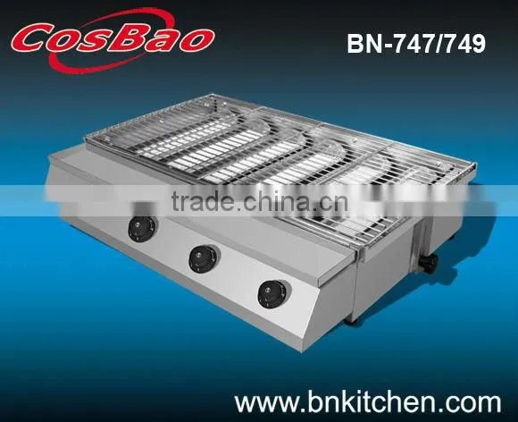 Stainless steel induction bbq grill
