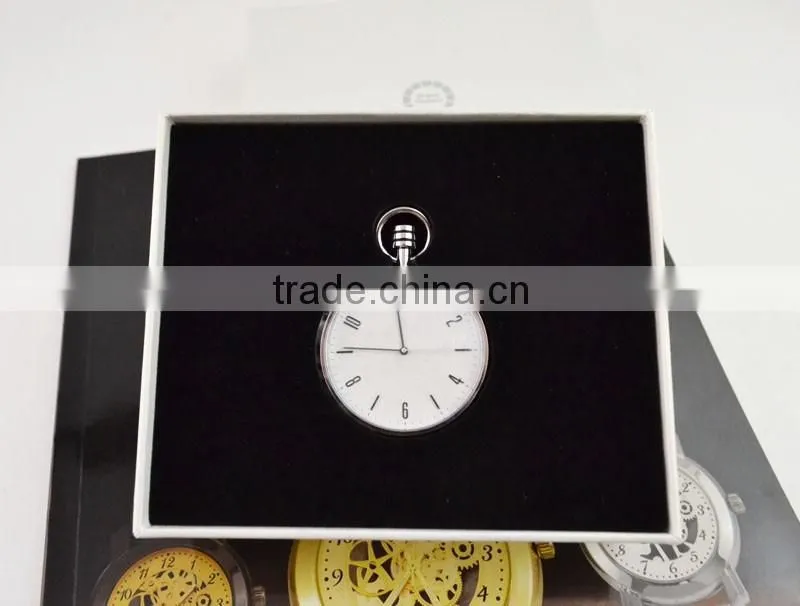 North Europe design style simple pocket watch with chain