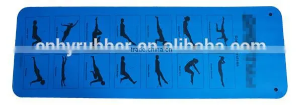 Sales promotion 100% TPE Material by Latest Technology- High Density Lightweight Durable Memory Foam TPE Exercise Yoga Mat