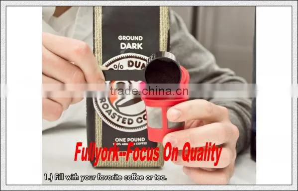 Clever Coffee Capsule Cafe Cup As Seen On TV Reusable Single Cup Coffee Filter Pods
