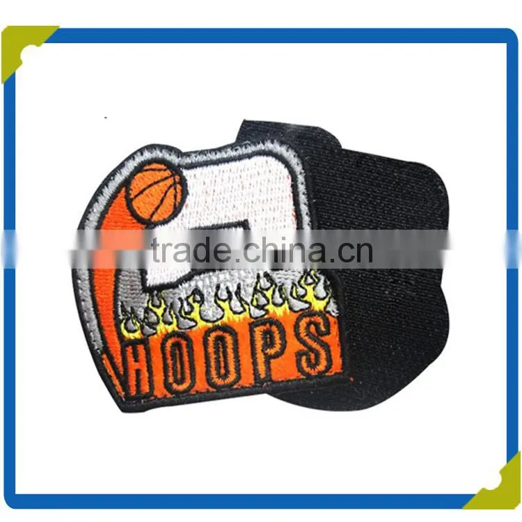 Embossed 3D wholesale self-adhesive Embroidery patch