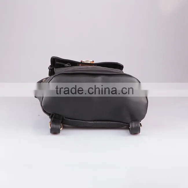 4807 Wholesale backpack 2016 hot style black backpack top quality waterproof backpack bag for lady