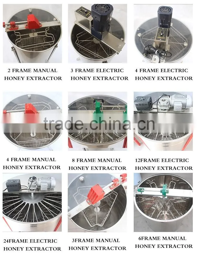 electric 3 Frame Honey Extractor Machine