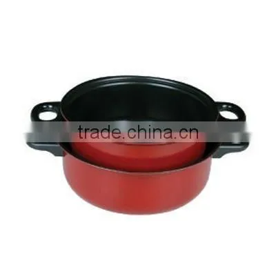 non stick carbon steel sauce pot