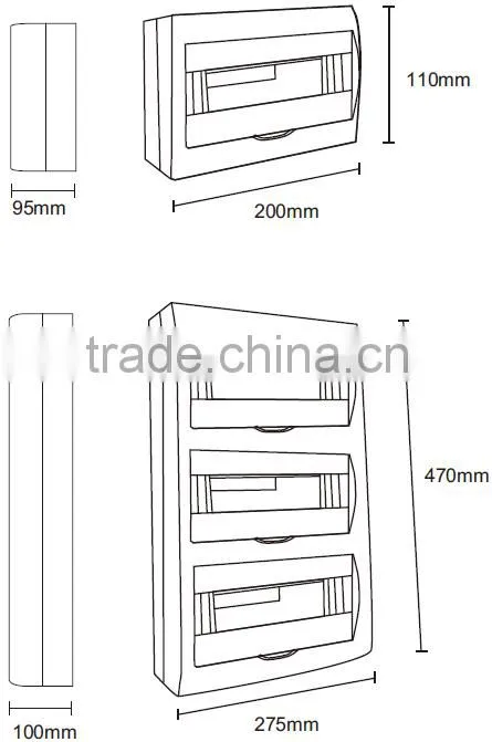 Distribution Box Lockable Type