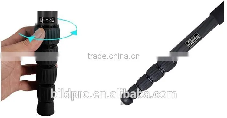 Cheap Price Carbon Monopod Camera Stand Extendable Monopod Selfie Stick For Photography