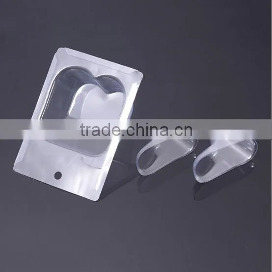 Plastic blister packaging for coins, blister card packaging