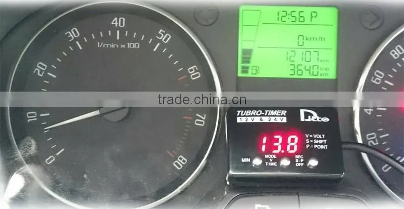 2016 New Arrival High Performance LED 12V 24V car turbo timer