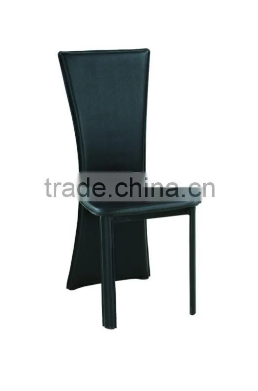 hard PVC unique deign dining chair