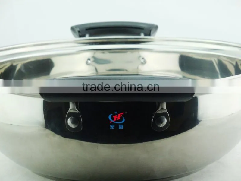 stainless steel kitchenware hot pot manufacturers of china for sale