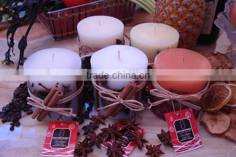 Large white candle with low price