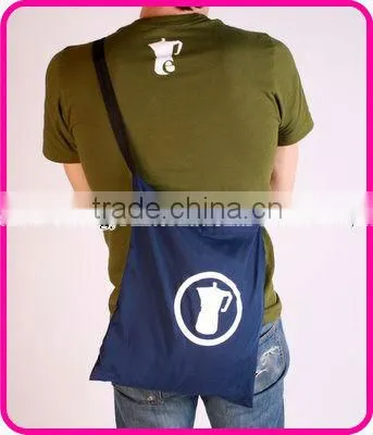 Simple Design Fashion Black Male Meeting Shoulder Bag