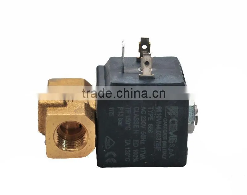 CEME 220V Atlas Copco Air Compressor Solenoid Valve 1/2 Inch Normally Open