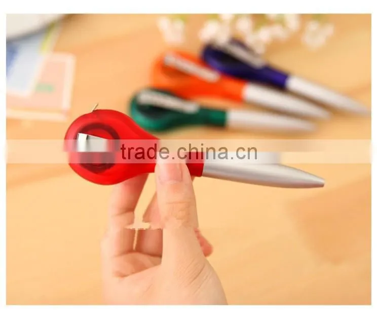 Promotional multiple use pen with ruler , Measuring tape ballpoint pen