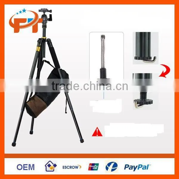 Portable Tripod Monopod Q-555+ Ball Head+ Travel Bag For Nikon Canon Sony DSLR