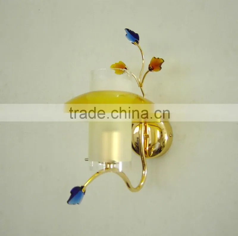 unique flower wall lamps funny&magical light colorful glass lighting