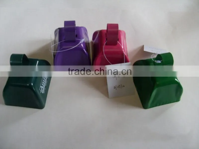 2016 China Good quality Custom Logo Customized Advertising Wholesale Pink Cow bells