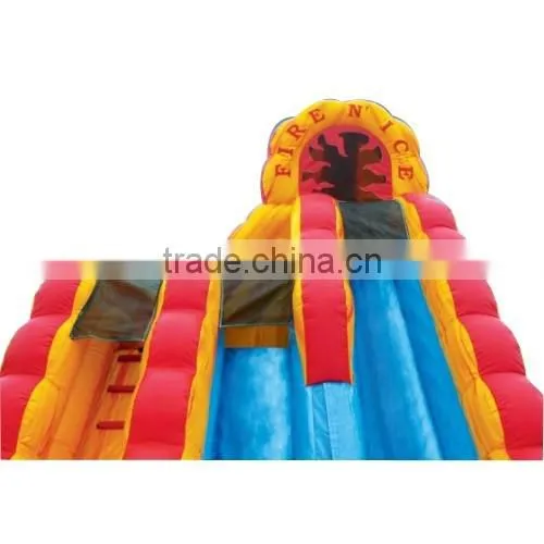 new designed high quality commercial grade inflatable water slide for kids and adults for sale