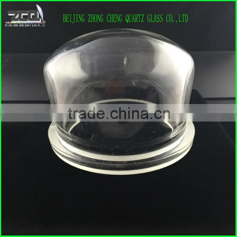 Hot Selling Quartz Glass Dome Fused Silica Bell Jar