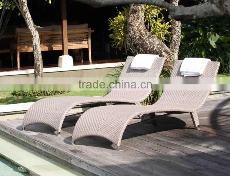 classic leisure rattan beauty bed used garden house