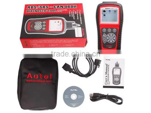 Original AL619 Auto diagnostic Code reader Autel AutoLink AL619 AUTO scan tool with ABS and SRS DHL Free Shipping