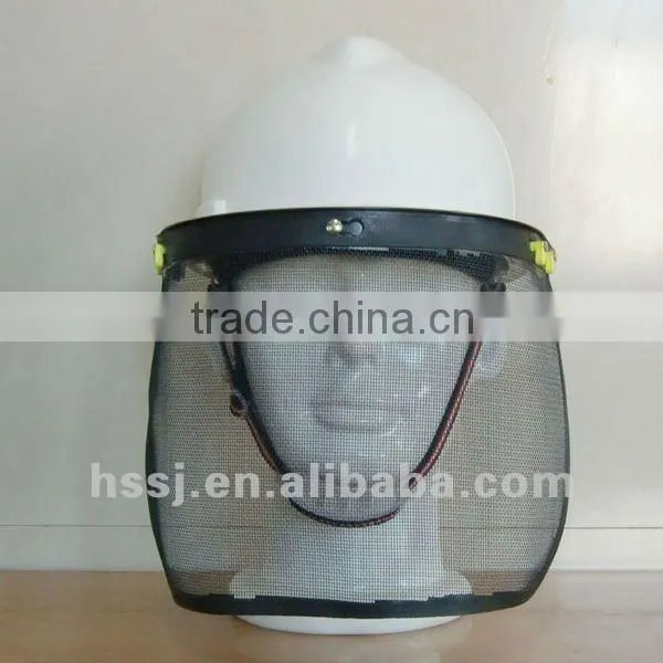 2016 CE standard wire mesh helmet safety full face shield visor,plastic face shield CE face shield visor for helmet