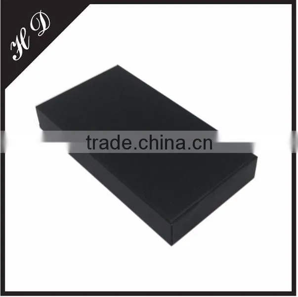 Simple Black Cardboard Necktie Gift Box