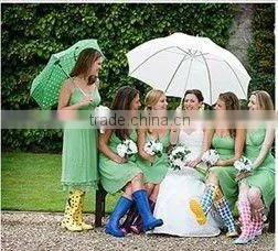 High Heels Women Rubber Rain Boots