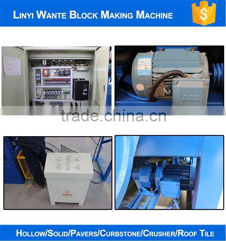 2015 Linyi Wante QT4-24 brick block making machine