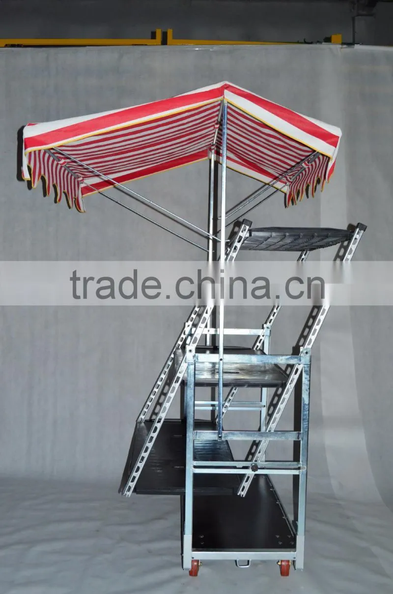 Danish Show Trolley ,Plants Trolley, Steel Rolling Trolley Tool cart