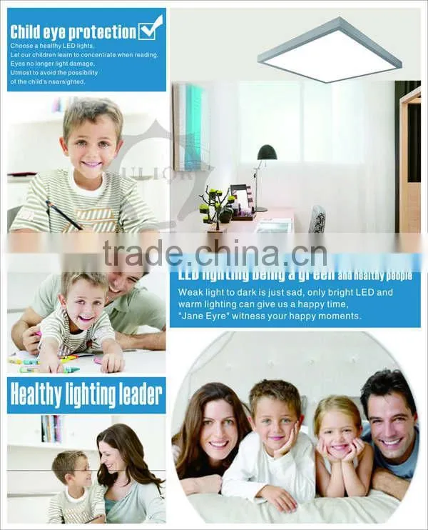 P8-169 CE RoHS FCC ultra-thin Design led ceiling panel with internal driver