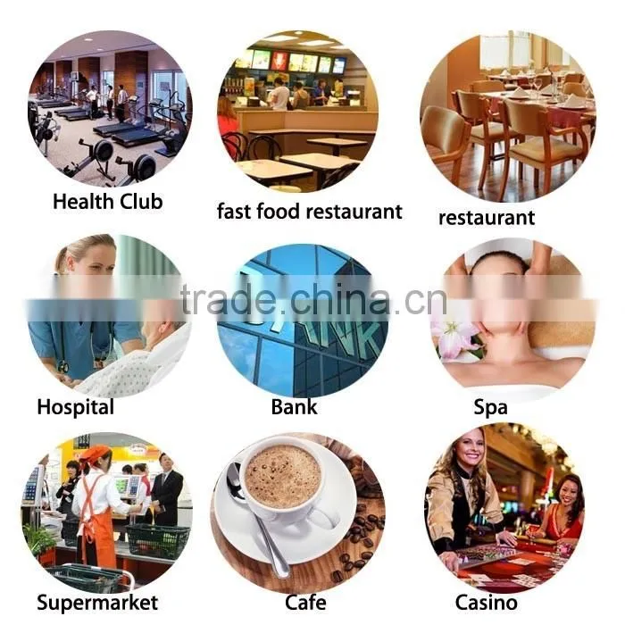 C600 Newest single circuit design wireless waiter call button