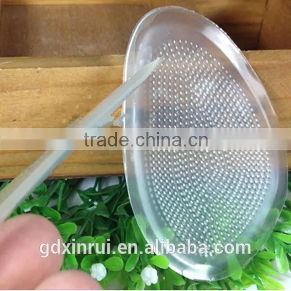 Front Foot Elastic Adhesive Foot Protect Cushions Soft Clear Sticky Silicone Gel Shoe Pads