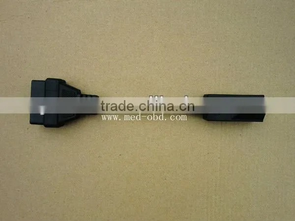 OBD 16P FEMALE OBD2 Cable for HONDA 3P OBD2 Adapter