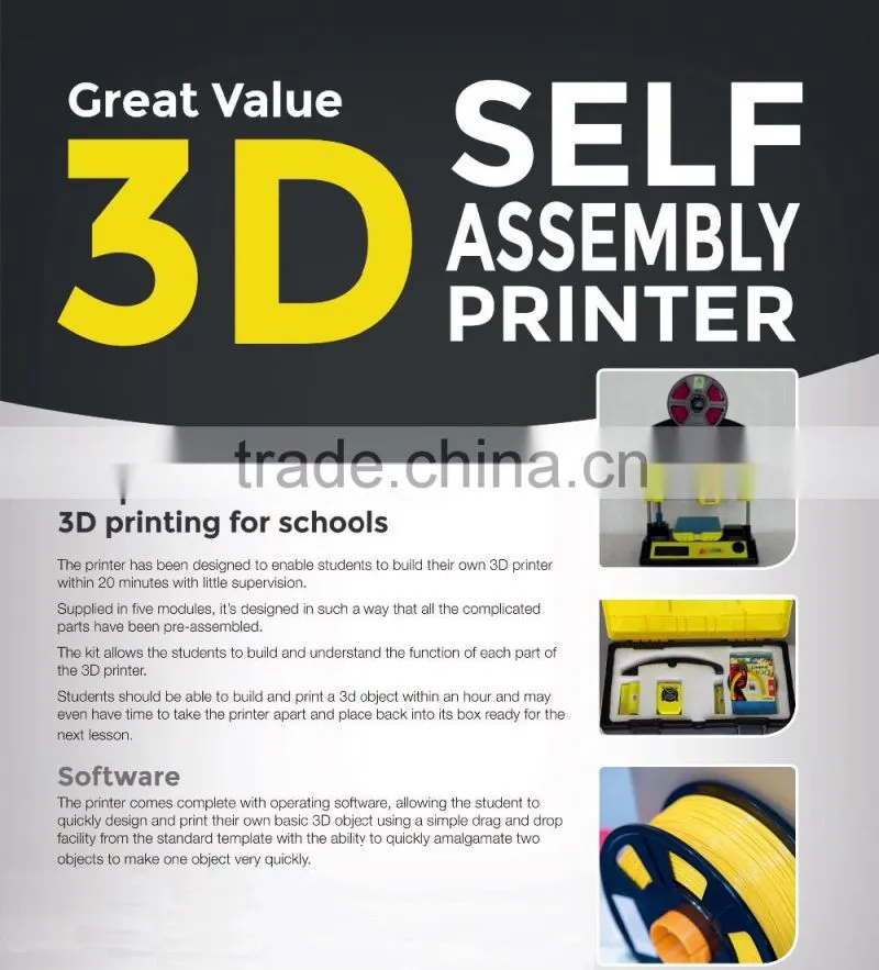New Arrival ! 2016 newest 3D printer,Mini 3D printer china,3d printer machine