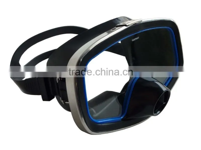 classic single window rubber diving mask with purge valve scuba diving equipments underwater sports