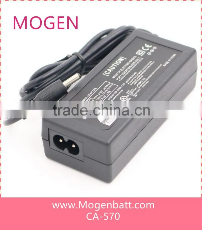 CA-570 AC Adapter For Canon for EOS 300 D30 HV30 HF S200 FS306 ZR60 S40 S45