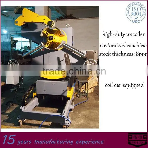 motorized coiler for heady coils-YOUYI machine
